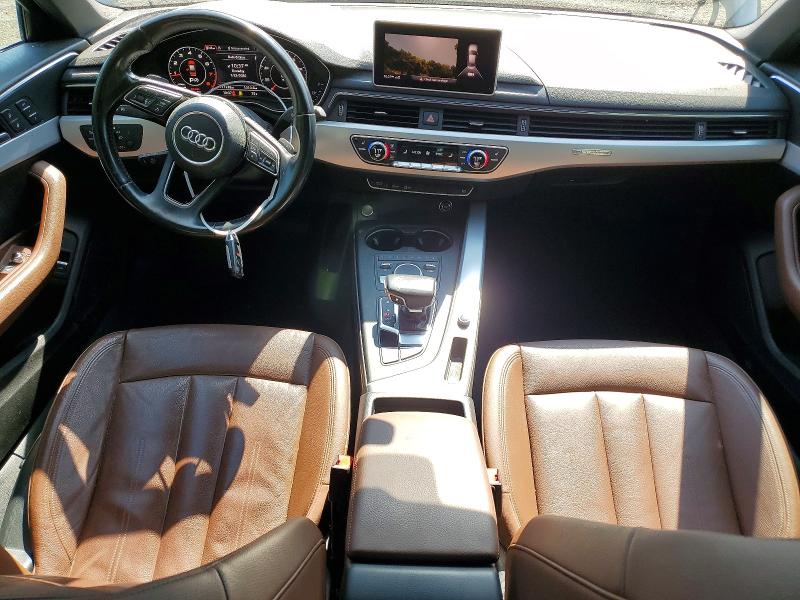 2017 Audi A4 VIN WAUDNAF42HN052230 COPART salvage auction — REAR END, NY - MV-907A SALVAGE CERTIFICATE, sold $1,450 on 2026-07-28 (photo 8)
