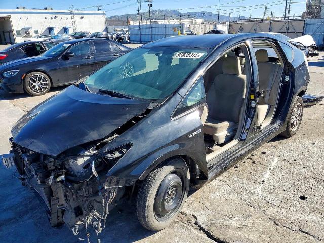 2011 Toyota Prius VIN JTDKN3DU0B0260152 COPART salvage auction — SIDE, CA - SALVAGE CERTIFICATE, sold $400 on 2026-07-29 (photo 1)