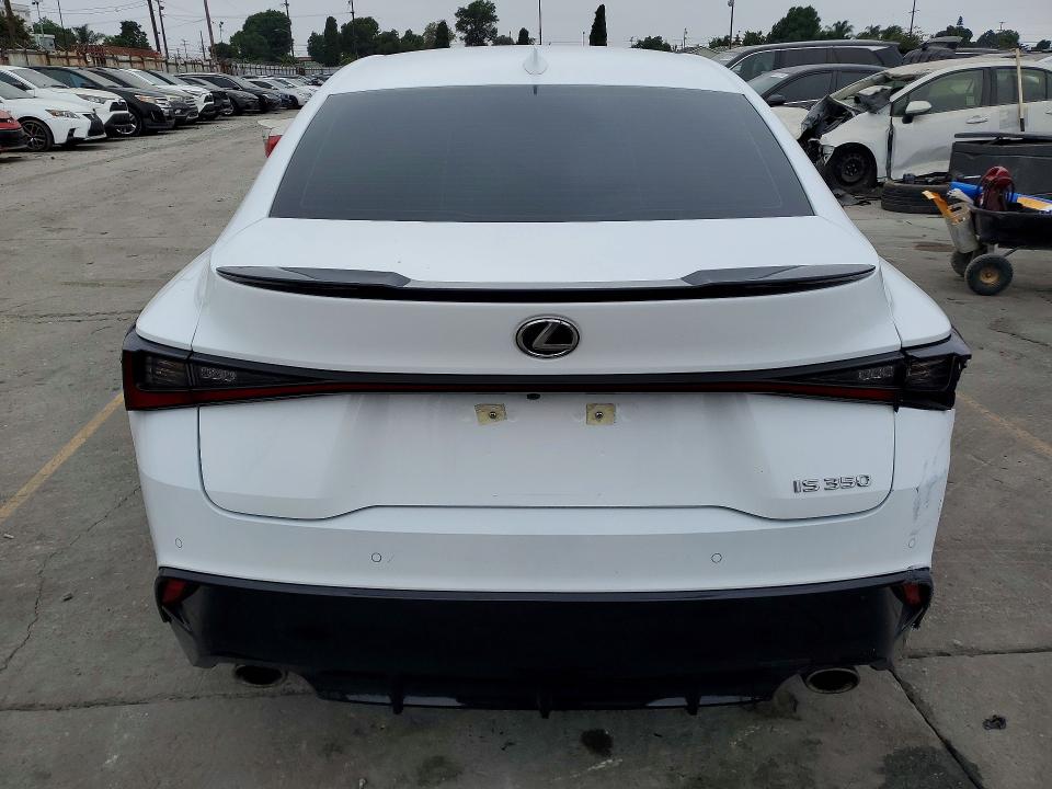 2024 Lexus Is VIN JTHGZ1B21R5079749 COPART salvage auction — FRONT END, Ca - Salvage Certificate (P), sold $13,400 on 2026-07-29 (photo 6)