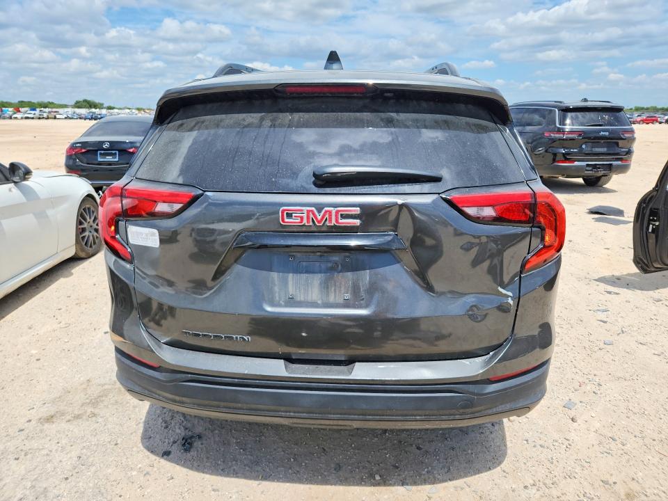 2020 Gmc Terrain VIN 3GKALMEV2LL208416 COPART salvage auction — FRONT END, TX - CERT OF TITLE-REBUILT SALVAGE (P), sold $3,700 on 2026-08-27 (photo 6)
