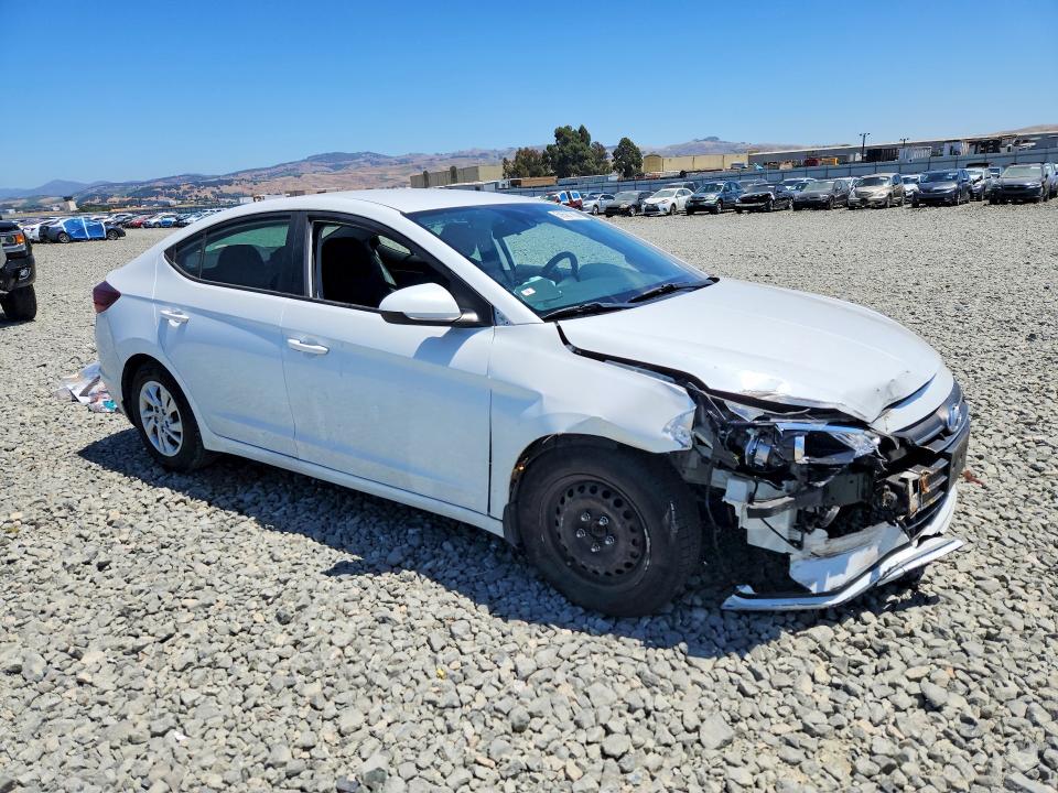 2020 Hyundai Elantra VIN 5NPD74LF0LH529024 COPART salvage auction — FRONT END, Ca - Salvage Certificate, sold $5,400 on 2026-07-23 (photo 4)