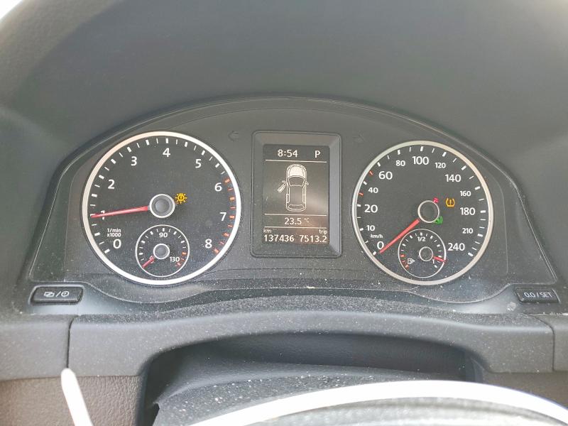 2017 Volkswagen Tiguan VIN WVGNV7AX8HK015448 COPART salvage auction — REAR END, ON - PERMIT SALVAGE, sold $2,500 on 2026-07-30 (photo 9)