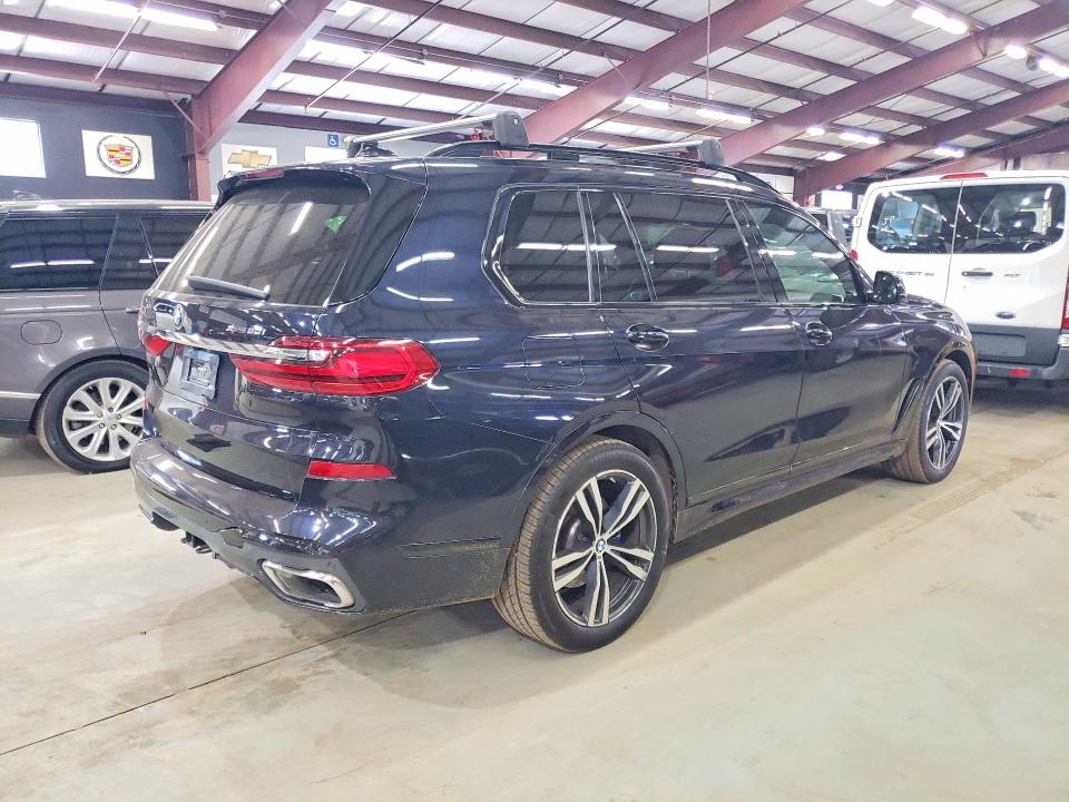 2019 BMW X7 VIN 5UXCX4C55KLS37056 COPART salvage auction — MINOR DENT/SCRATCHES, Pa - Cert Of Title (P), sold $19,900 on 2026-07-30 (photo 3)