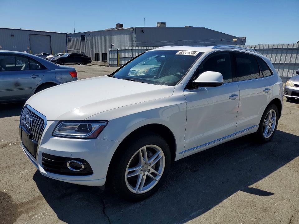 2016 Audi Q5 VIN WA1L2AFP1GA130577 COPART salvage auction — MECHANICAL, Ca - Dis/Dlr/Exp Only Clean Title, sold $1,850 on 2026-07-31 (photo 1)