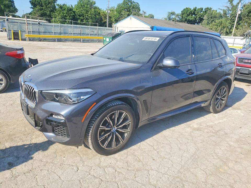 2021 BMW VIN 5UXCR6C03M9F60485 COPART salvage auction — REAR END, Ks - Cert Of Title-Salvage, sold $15,700 on 2026-07-29 (photo 1)