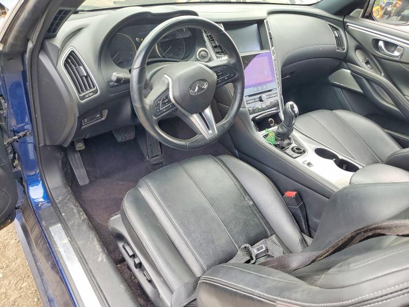 2019 Infiniti Q60 VIN JN1EV7EL8KM290845 COPART salvage auction — VANDALISM, Az - Cert Of Title - Salvage, sold $7,600 on 2026-08-03 (photo 8)