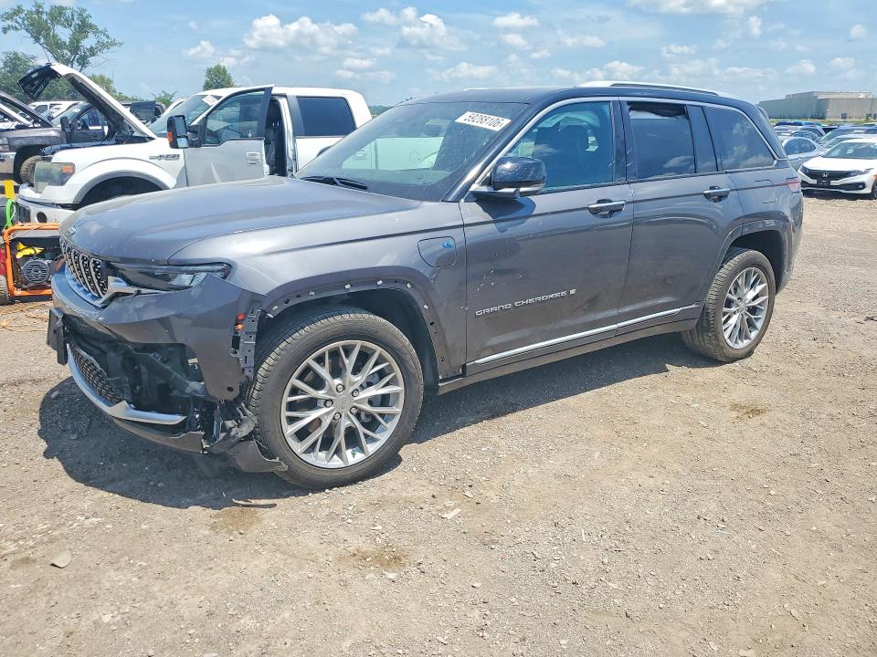 2022 Jeep Cherokee VIN 1C4RJYE61N8749141 COPART salvage auction — FRONT END, Ia - Cert Of Title-Salvage Title, sold $19,600 on 2026-08-21 (photo 1)
