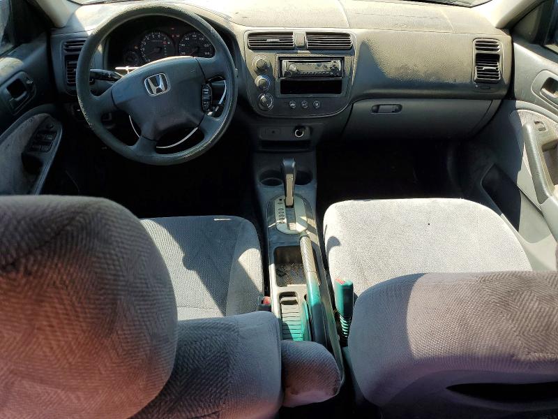 2001 Honda Civic VIN JHMES26721S001221 COPART salvage auction — REAR END, CA - SALVAGE CERTIFICATE, sold $225 on 2026-07-13 (photo 8)