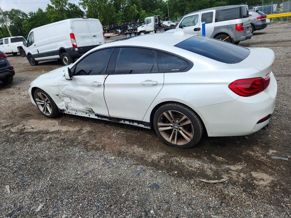2018 BMW 4er VIN WBA4J1C55JBM11103 COPART salvage auction — SIDE, Md - Cert Of Salvage > 75% Damage, sold $125 on 2026-08-20 (photo 2)