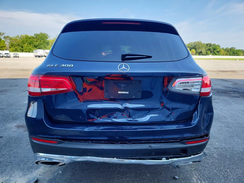 2018 Mercedes-benz Glc VIN WDC0G4JB8JV063266 COPART salvage auction — REAR END, Fl - Cert Of Title Slvg Rebuildable, sold $9,100 on 2026-08-17 (photo 6)