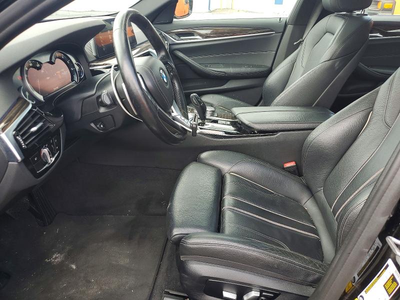 2018 BMW 5er VIN WBAJA7C55JWA71730 COPART salvage auction — FRONT END, Pa - Certificate Of Salvage, sold $6,400 on 2026-07-14 (photo 7)