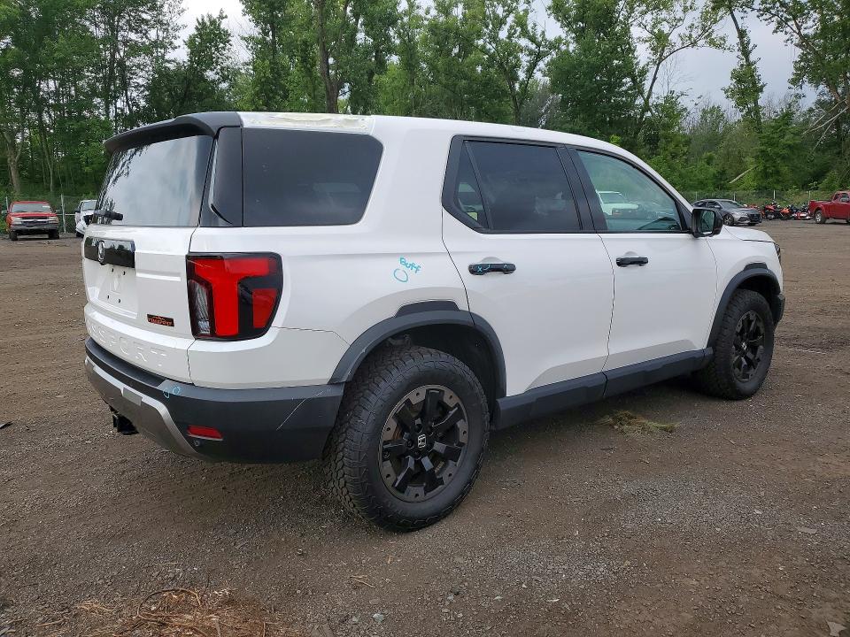 2026 Honda Passport VIN 5FNYF9H82TB019042 COPART salvage auction — ALL OVER, Ct - Cert Of Title-Salvage, sold $22,000 on 2026-07-31 (photo 3)