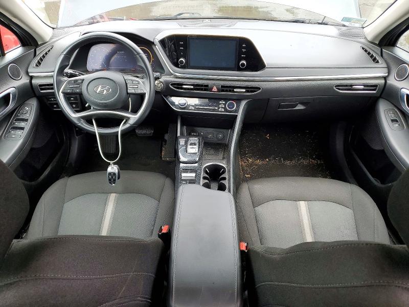 2020 Hyundai Sonata VIN 5NPEF4JA2LH061862 COPART salvage auction — FRONT END, RI - CERTIFICATE OF TITLE (P), sold $7,300 on 2026-08-20 (photo 8)