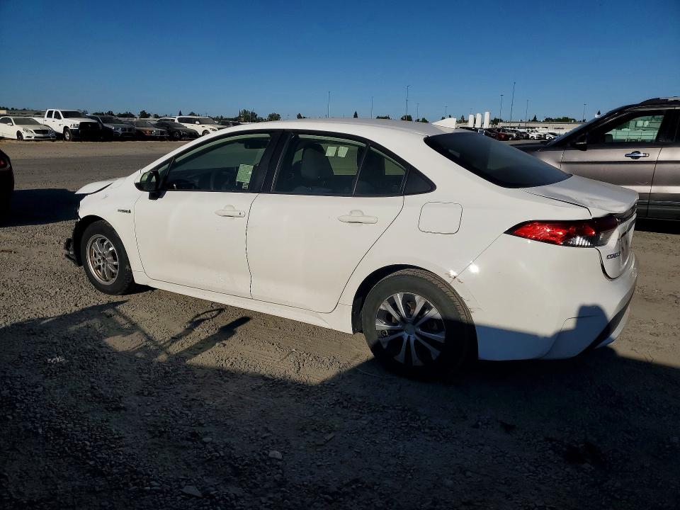 2021 Toyota Corolla VIN JTDEAMDE4MJ025127 COPART salvage auction — FRONT END, Ca - Salvage Certificate, sold $4,300 on 2026-07-21 (photo 2)