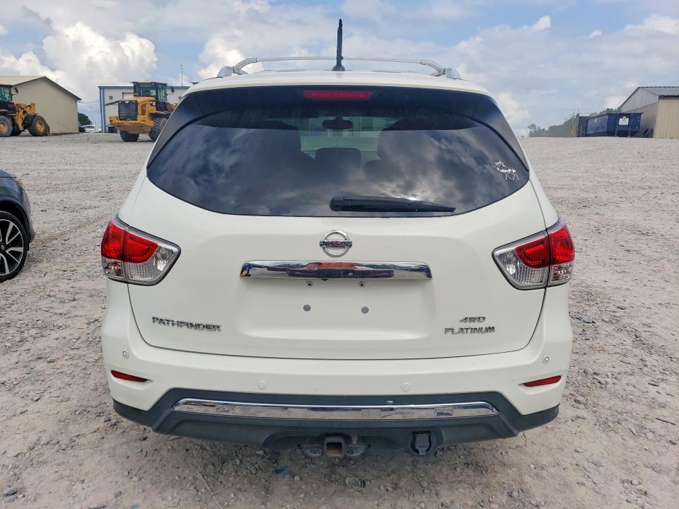 2014 Nissan Pathfinder VIN 5N1AR2MM6EC706331 COPART salvage auction — MINOR DENT/SCRATCHES, SC - CERTIFICATE OF TITLE, sold $550 on 2026-07-24 (photo 6)