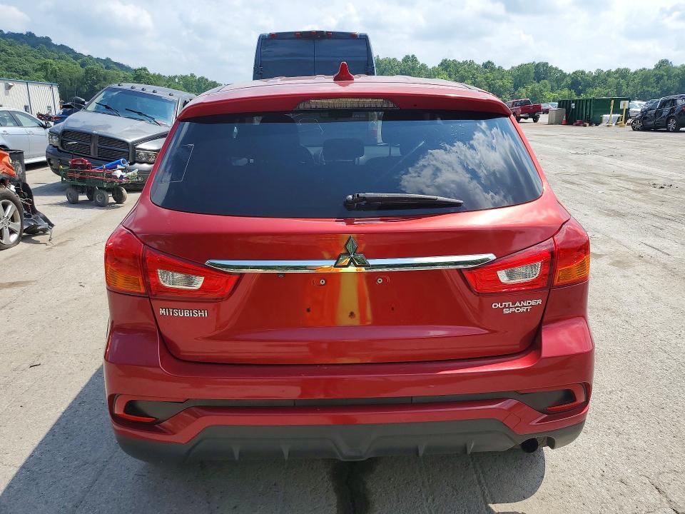 2018 Mitsubishi Outlander VIN JA4AR3AU6JU022571 COPART salvage auction — MECHANICAL, Pa - Cert Of Title, sold $3,850 on 2026-07-16 (photo 6)