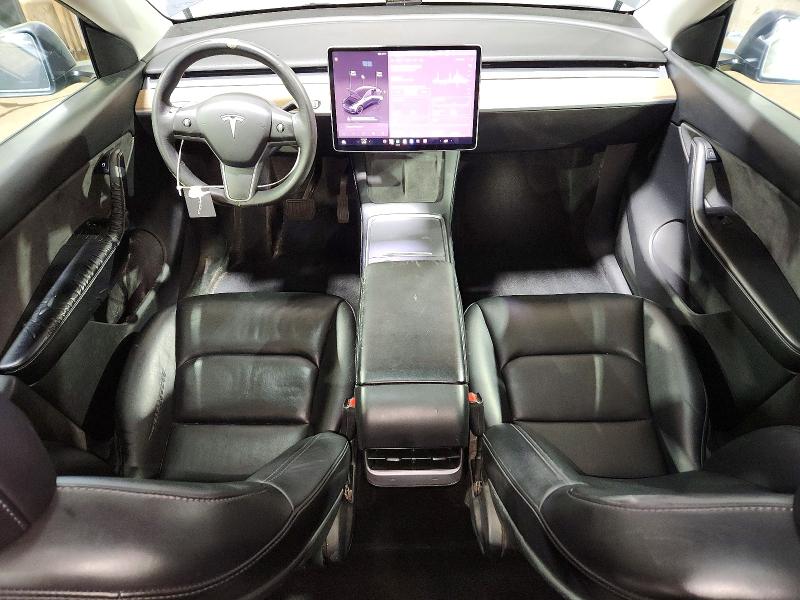 2022 Tesla Model y VIN 7SAYGDEE0NF386103 COPART salvage auction — MINOR DENT/SCRATCHES, OH - CERT OF TITLE-REPOSSESSION, sold $7,400 on 2026-09-08 (photo 8)