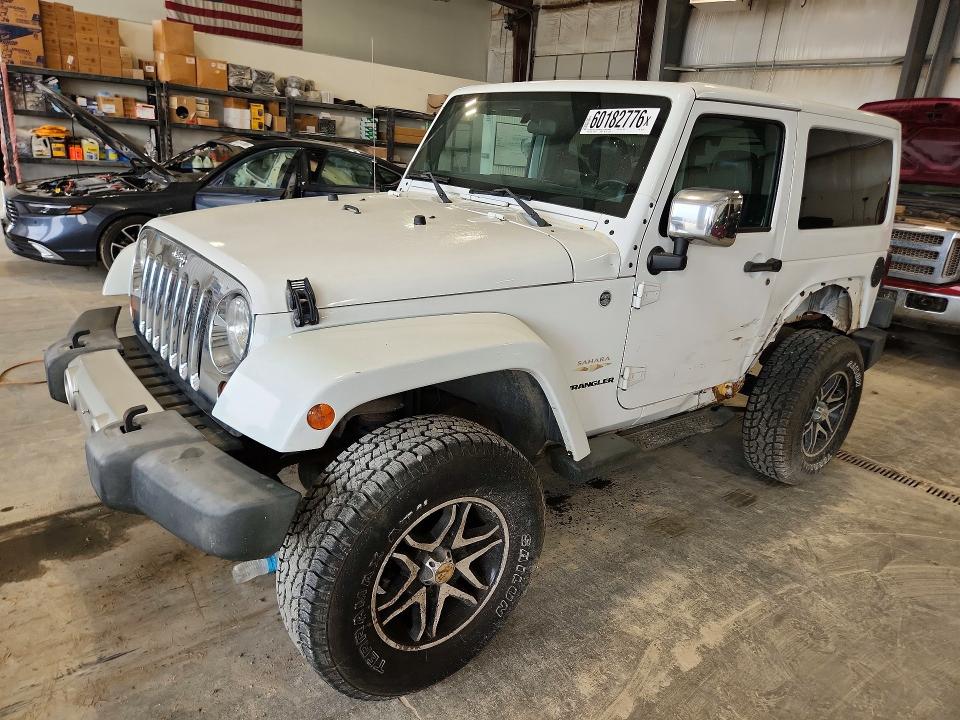 2012 Jeep Wrangler / VIN 1C4AJWBG1CL123761 COPART salvage auction — SIDE, Ne - Cert Of Title-Salvage, sold $225 on 2026-08-18 (photo 1)