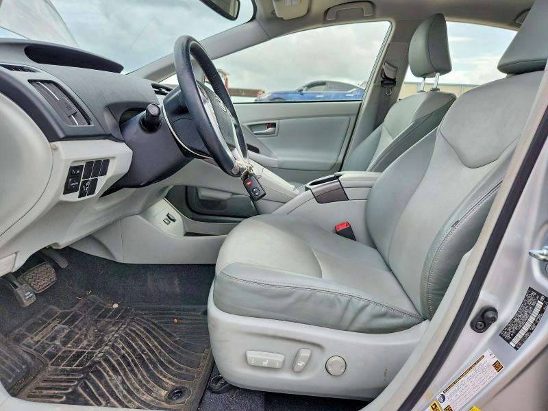 2013 Toyota Prius VIN JTDKN3DU0C5411205 COPART salvage auction — FRONT END, Tx - Certificate Of Title, sold $1,300 on 2026-07-30 (photo 7)
