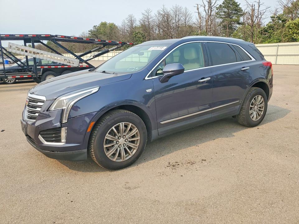 2018 Cadillac Xt5 VIN 1GYKNDRS7JZ188447 COPART salvage auction — FRONT END, Ny - Mv-907A Salvage Certificate, sold $4,050 on 2026-09-11 (photo 1)