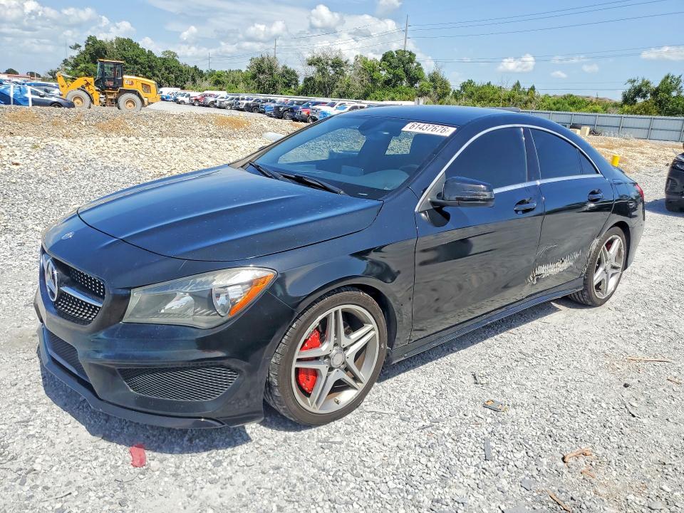 2014 Mercedes-benz Cla-klasse VIN WDDSJ4EB8EN058008 COPART salvage auction — SIDE, Fl - Cert Of Title Slvg Rebuildable, sold $3,100 on 2026-07-31 (photo 1)
