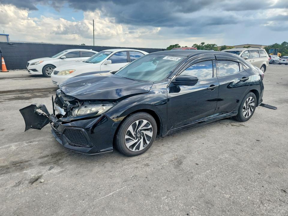 2017 Honda Civic VIN SHHFK7H25HU215954 COPART salvage auction — FRONT END, Mt - Certificate Of Title, sold $2,800 on 2026-07-28 (photo 1)