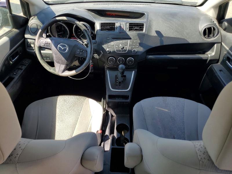 2012 Mazda 5 VIN JM1CW2BL4C0135842 COPART salvage auction — MINOR DENT/SCRATCHES, Nv - Certificate Of Title, sold $475 on 2026-07-28 (photo 8)