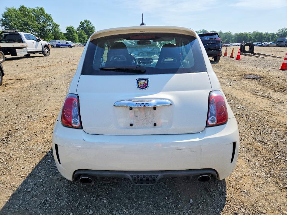 2015 Fiat 500 VIN 3C3CFFFH6FT503608 COPART salvage auction — FRONT END, Nj - Cert Of Title-Salvage, sold $1,650 on 2026-08-03 (photo 6)