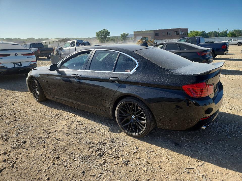 2016 BMW 5er VIN WBA5A5C51GG353577 COPART salvage auction — FRONT END, Ks - Cert Of Title-Salvage, sold $1,100 on 2026-08-13 (photo 2)