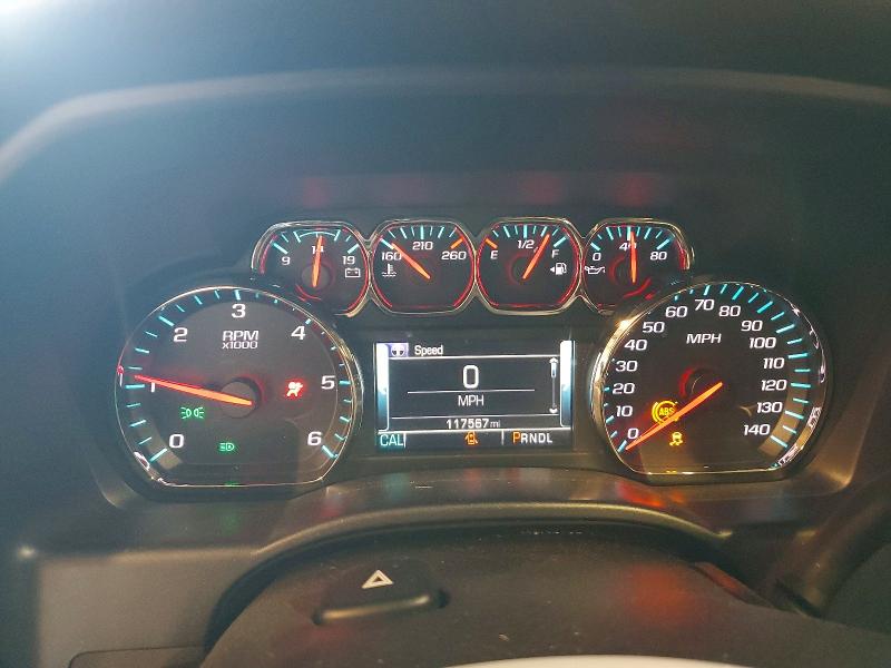 2018 Gmc SIERRA VIN 3GTU2NECXJG217158 COPART salvage auction — FRONT END, Il - Salvage Certificate, sold $9,000 on 2026-08-19 (photo 9)