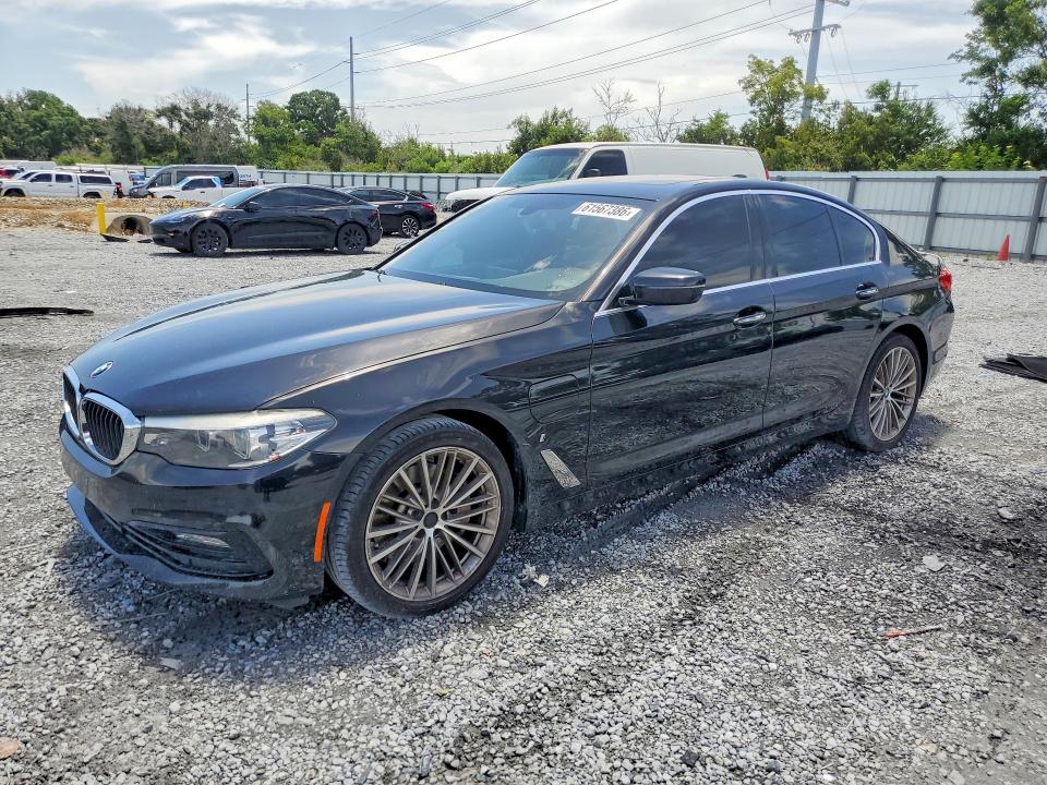 2018 BMW 5 series VIN WBAJA9C59JB034373 COPART salvage auction — NORMAL WEAR, MT - CERTIFICATE OF TITLE, sold $6,200 on 2026-07-28 (photo 1)