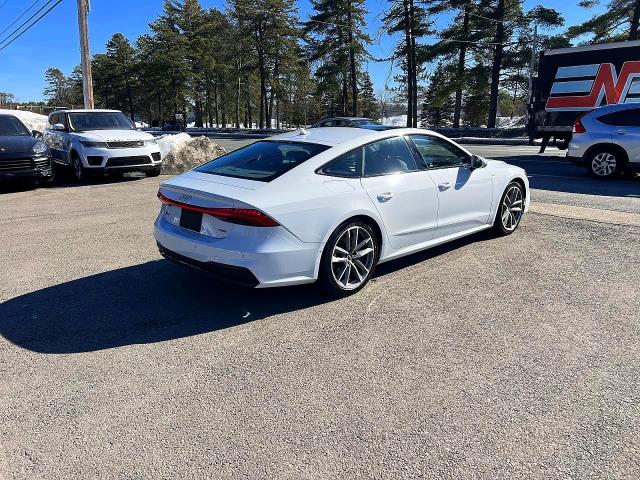 2021 Audi A7 VIN WAUVPBF22MN083202 COPART salvage auction — MINOR DENT/SCRATCHES, Ca - Certificate Of Title (P), sold $21,800 on 2026-07-24 (photo 4)