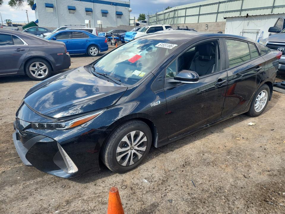2022 Toyota Prius VIN JTDKAMFP9N3215657 COPART salvage auction — REAR END, NM - CERT OF TITLE-SALVAGE (P), sold $5,400 on 2026-07-23 (photo 1)
