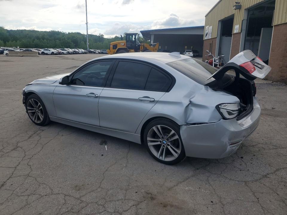 2016 BMW 3er VIN WBA8E9G54GNT88452 COPART salvage auction — FRONT END, Ny - Mv-907A Salvage Certificate, sold $525 on 2026-07-16 (photo 2)