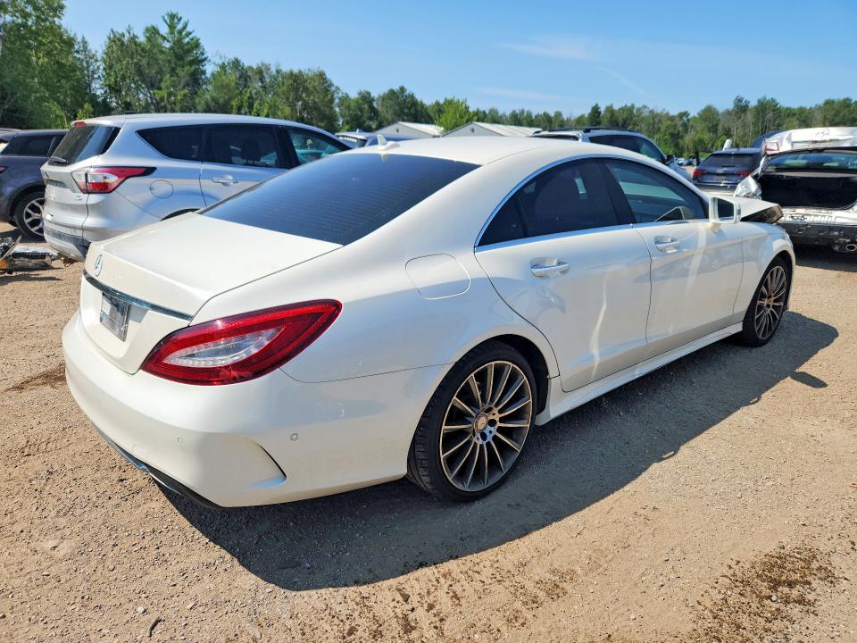 2015 Mercedes-benz Cls-class VIN WDDLJ6HB2FA144550 COPART salvage auction — FRONT END, On - Permit No Brand - Unfit, sold $5,800 on 2026-08-06 (photo 3)
