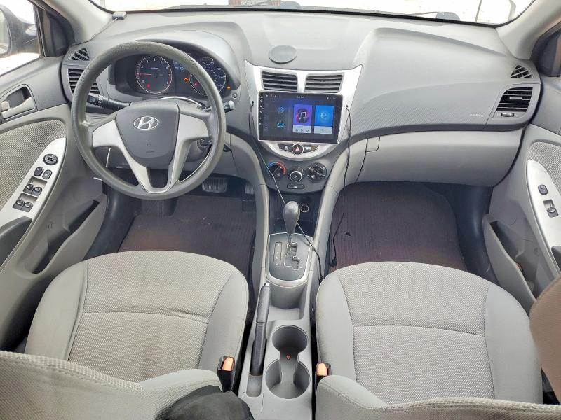 2014 Hyundai Accent VIN KMHCT4AE5EU608629 COPART salvage auction — NORMAL WEAR, Ok - Certificate Of Title, sold $950 on 2026-07-28 (photo 8)