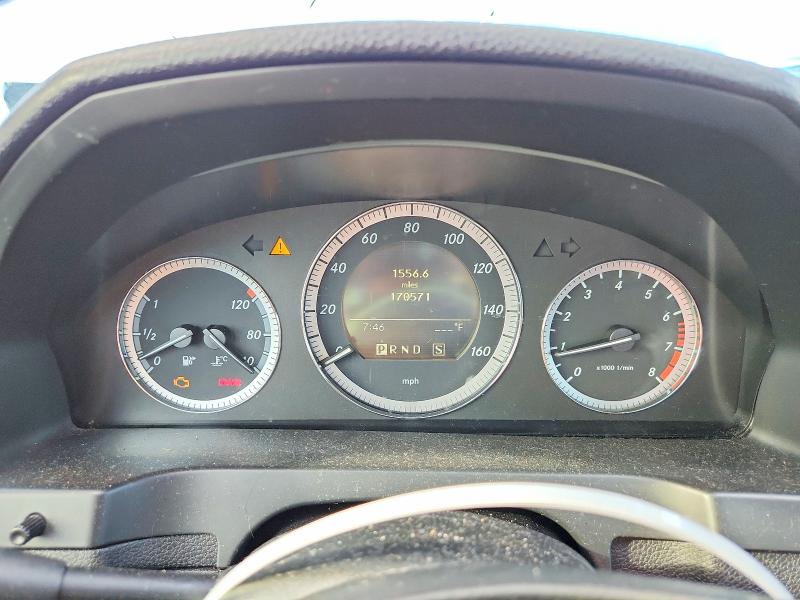2009 Mercedes-benz C class VIN WDDGF54X59R040977 COPART salvage auction — FRONT END, FL - CERT OF TITLE SLVG REBUILDABLE, sold $600 on 2026-07-20 (photo 9)