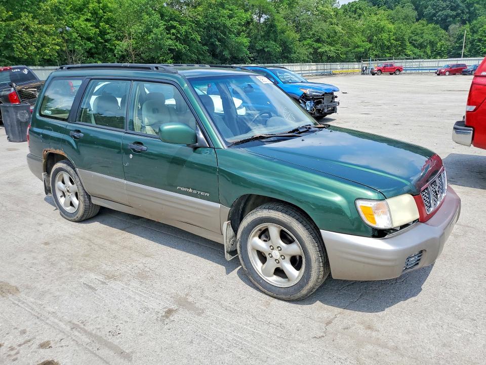 2002 Subaru Forester VIN JF1SF65522H738035 COPART salvage auction — FRONT END, PA - CERTIFICATE OF SALVAGE, sold $400 on 2026-07-16 (photo 4)