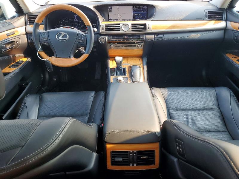 2014 Lexus Ls VIN JTHDL5EF2E5006474 COPART salvage auction — REAR END, Oh - Cert Of Title-Salvage, sold $4,100 on 2026-07-31 (photo 8)