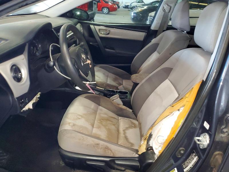 2018 Toyota Corolla VIN 5YFBURHE0JP849652 COPART salvage auction — FRONT END, FL - CERTIFICATE OF TITLE, sold $175 on 2026-07-21 (photo 7)