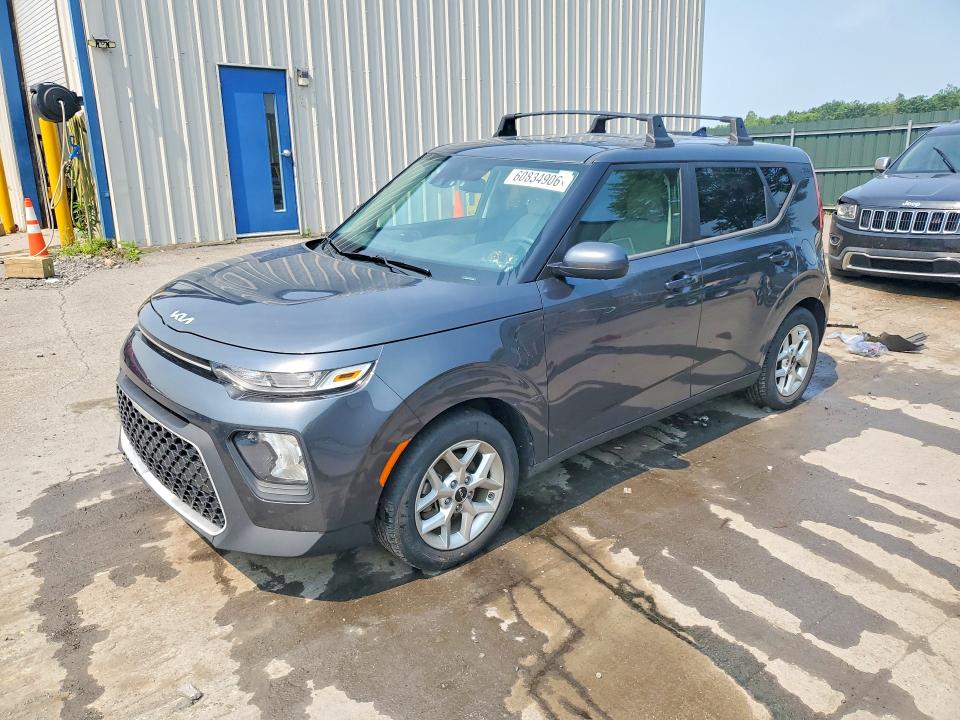2022 Kia Soul VIN KNDJ23AU0N7819865 COPART salvage auction — REAR END, Salvage Title, sold $625 on 2026-07-29 (photo 1)