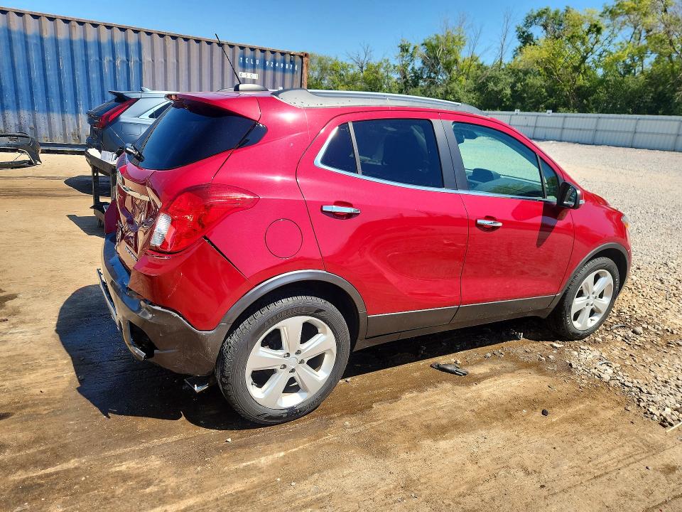 2015 Buick Encore VIN KL4CJBSB8FB246922 COPART salvage auction — REAR END, Wi - Junked Vehicle Bill Of Sale, sold $1,400 on 2026-07-27 (photo 3)