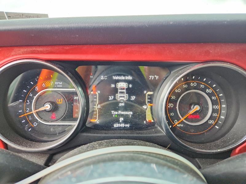 2023 Jeep Wrangler / VIN 1C4HJXFG6PW611865 COPART salvage auction — FRONT END, Pa - Certificate Of Salvage, sold $19,200 on 2026-07-31 (photo 9)