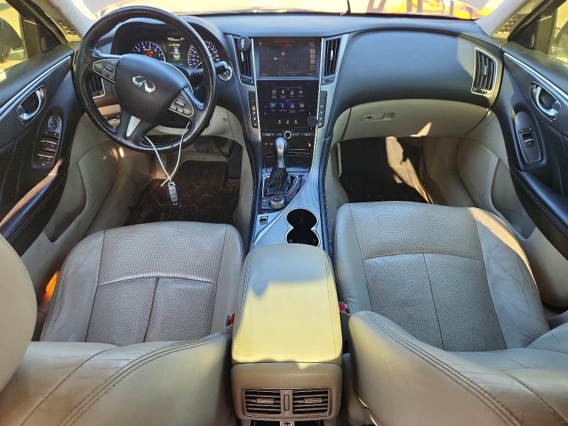 2015 Infiniti Q50 VIN JN1BV7AR3FM420467 COPART salvage auction — UNDERCARRIAGE, ON - PERMIT SALVAGE, sold $425 on 2026-07-23 (photo 8)