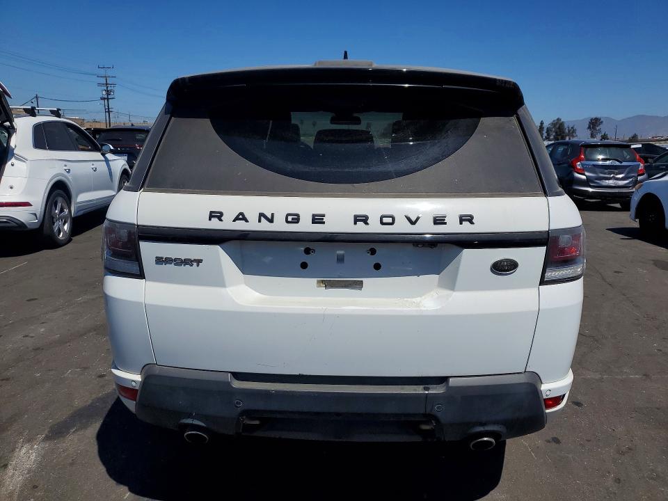 2016 Land rover RANGE ROVER VIN SALWS2PFXGA101344 COPART salvage auction — MECHANICAL, MA - DIS/DLR/EXP ONLY CLEAN TITLE (P), sold $4,100 on 2026-07-27 (photo 6)