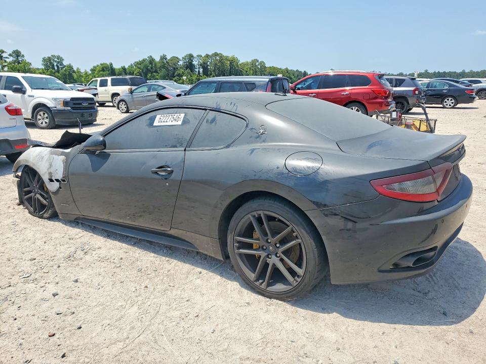 2017 Maserati Granturismo VIN ZAM45VLA5H0221072 COPART salvage auction — Burn Engine, TX - NONREPAIRABLE TITLE (P), sold $2,700 on 2026-07-31 (photo 2)