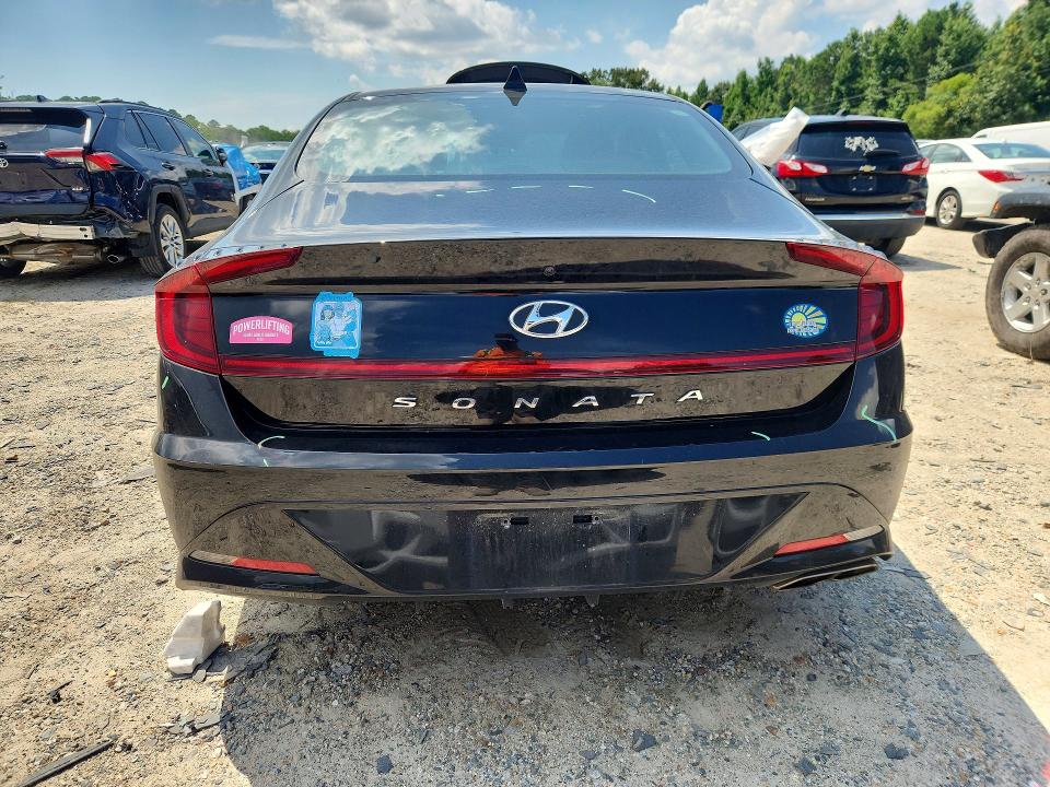 2020 Hyundai Sonata VIN 5NPEL4JA2LH057447 COPART salvage auction — FRONT END, Va - Cert Of Title - Salvage, sold $1,100 on 2026-07-28 (photo 6)