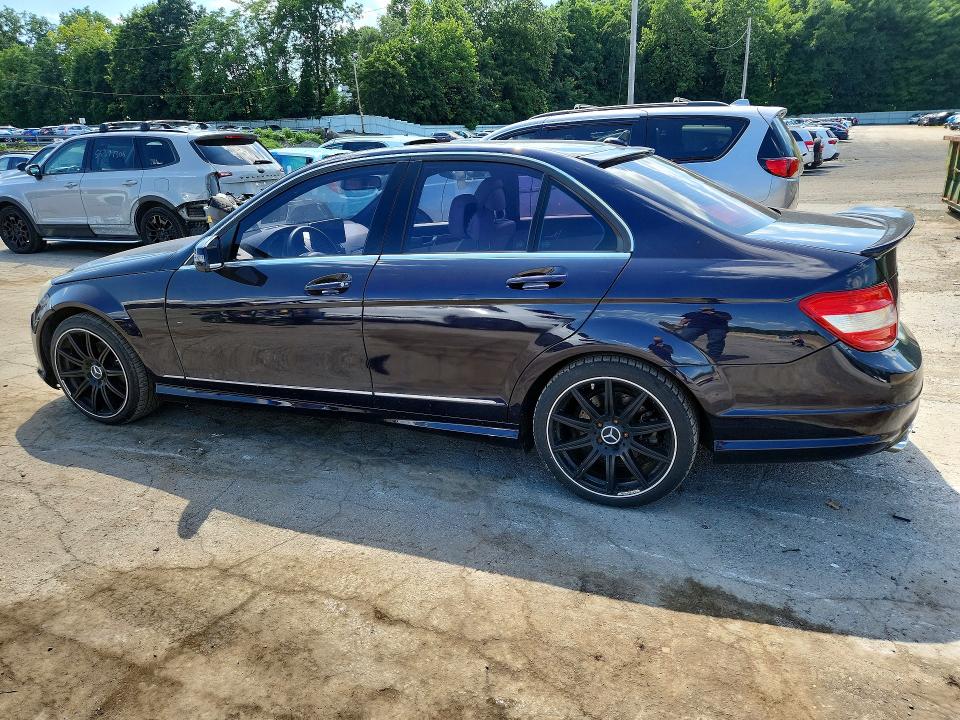 2010 Mercedes-benz C class VIN WDDGF8BB9AR124085 COPART salvage auction — MINOR DENT/SCRATCHES, NY - CERTIFICATE OF TITLE, sold $500 on 2026-07-19 (photo 2)