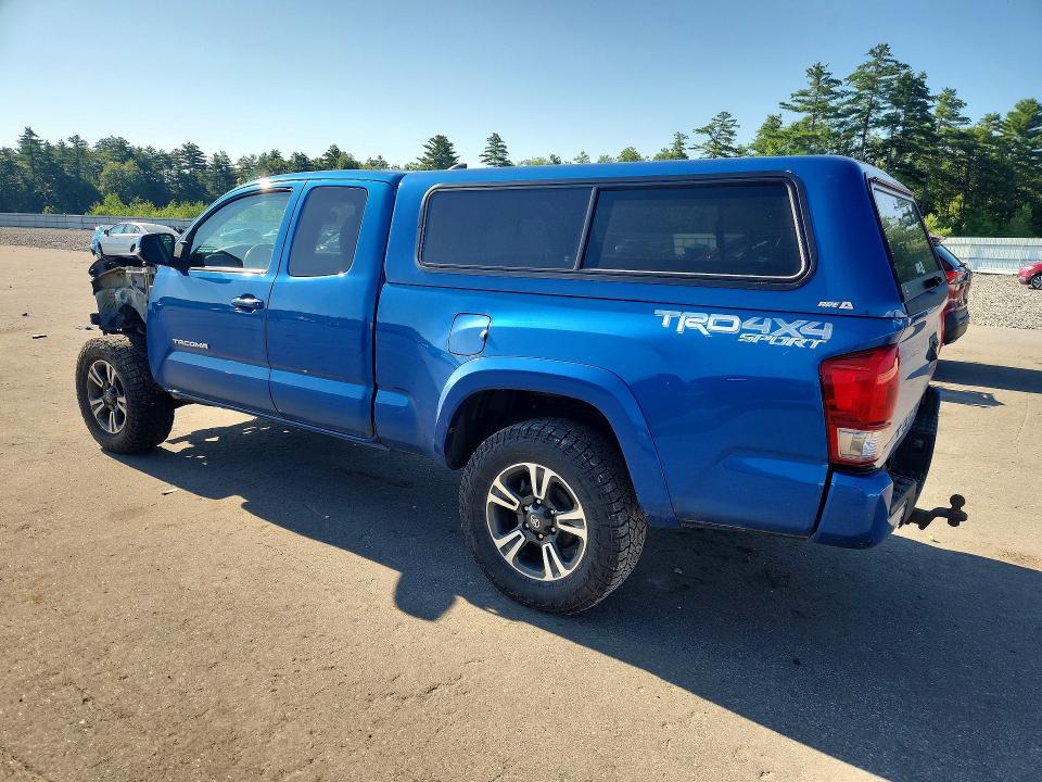 2017 Toyota Tacoma VIN 5TFSZ5AN9HX116337 COPART salvage auction — FRONT END, Me - Cert Of Title-Salvage Collisio, sold $100 on 2026-07-29 (photo 2)
