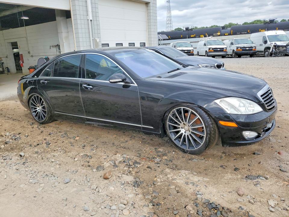 2007 Mercedes-benz S class VIN WDDNG71X67A137167 COPART salvage auction — FRONT END, Mn - Certificate Of Title, sold $525 on 2026-08-03 (photo 4)